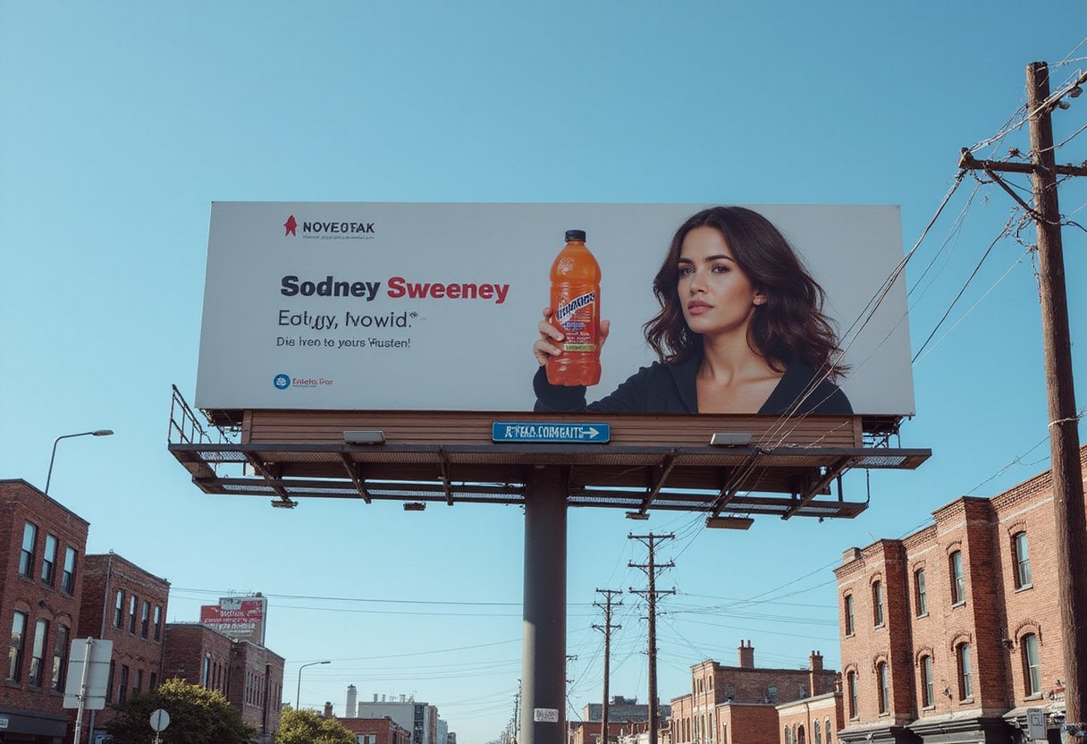 As Novig Unveils Sydney Sweeney Sequel, Powerade Bites Back