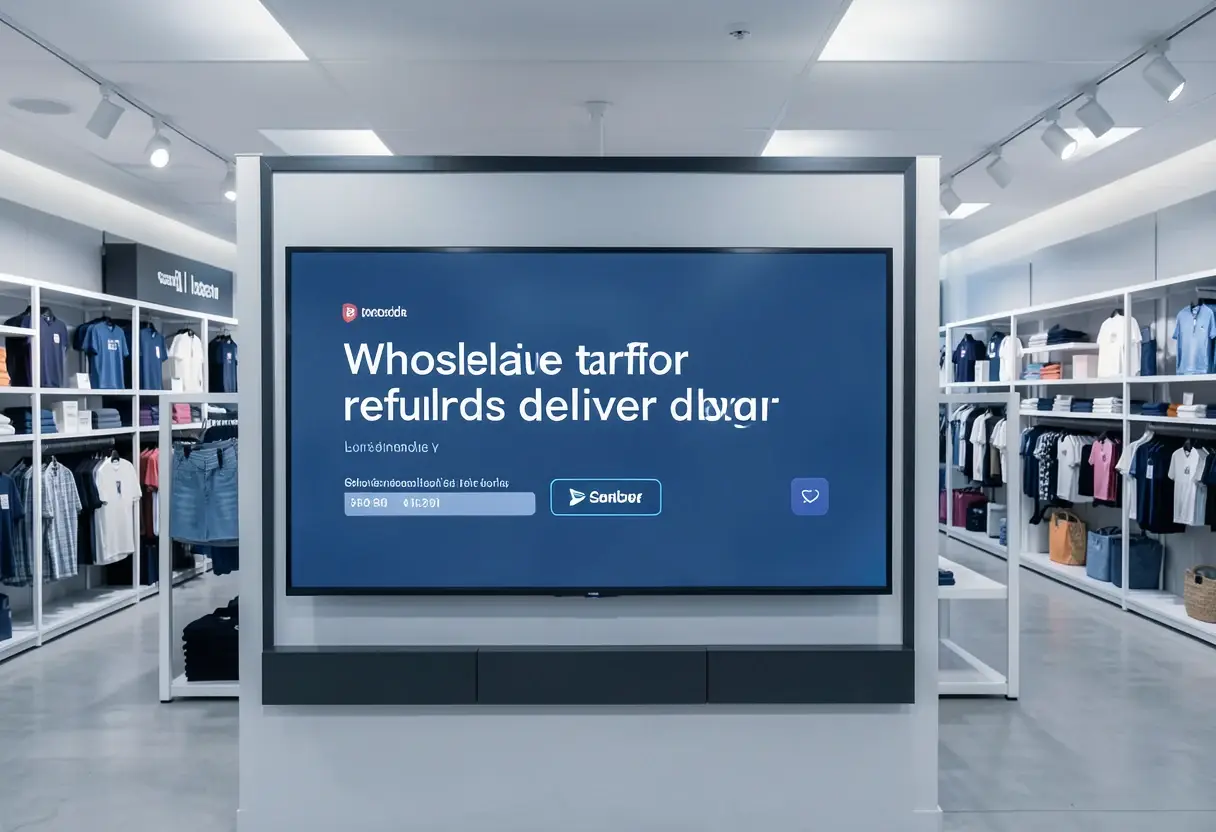 Wholesale, tariff refunds deliver for Levi’s in rough Q3
