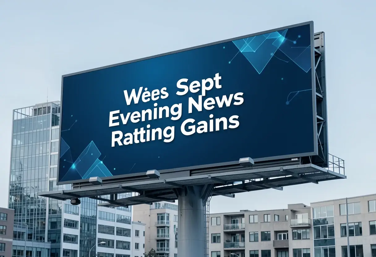 Week of Sept 28 Evening News Ratings: Gains for NBC and CBS