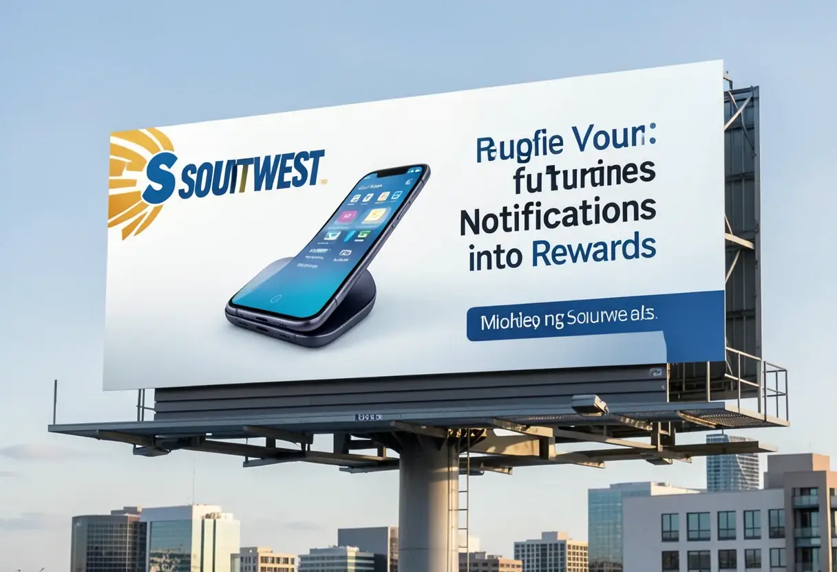 Southwest turns notifications into rewards in mobile-forward campaign