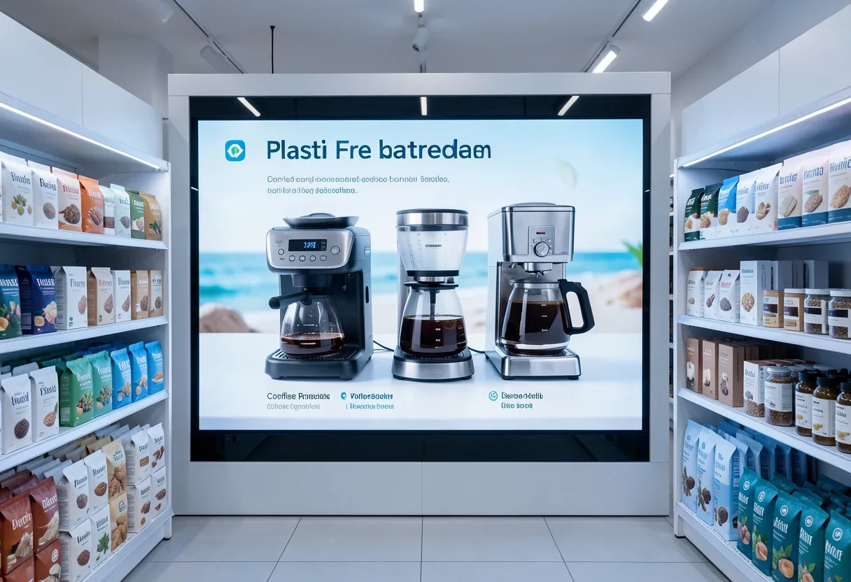 ‘Plastic-free’ is the new battleground in coffee makers